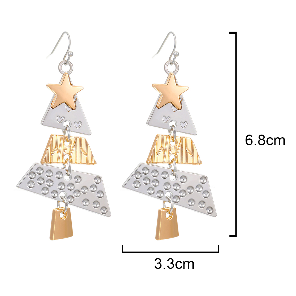 Christmas Tree - Shaped Earrings - Image 5
