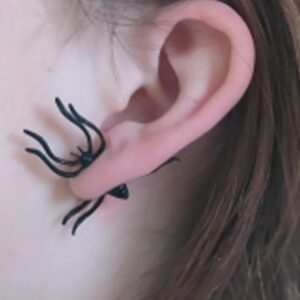 Alternative view of Spider Shape Earring (sold by one piece)